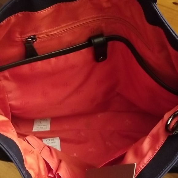 BAEKGAARD navy tote bag NWT - Picture 9 of 10